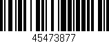 Código de barras (EAN, GTIN, SKU, ISBN): '45473877'