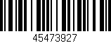 Código de barras (EAN, GTIN, SKU, ISBN): '45473927'