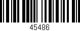 Código de barras (EAN, GTIN, SKU, ISBN): '45486'