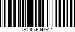 Código de barras (EAN, GTIN, SKU, ISBN): '4549846046521'