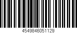 Código de barras (EAN, GTIN, SKU, ISBN): '4549846051129'