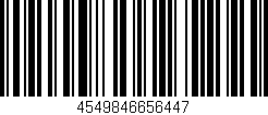 Código de barras (EAN, GTIN, SKU, ISBN): '4549846656447'