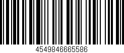 Código de barras (EAN, GTIN, SKU, ISBN): '4549846665586'