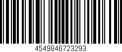 Código de barras (EAN, GTIN, SKU, ISBN): '4549846723293'
