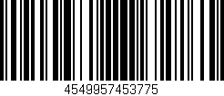 Código de barras (EAN, GTIN, SKU, ISBN): '4549957453775'