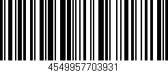Código de barras (EAN, GTIN, SKU, ISBN): '4549957703931'