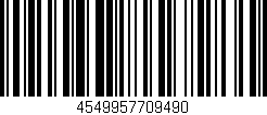 Código de barras (EAN, GTIN, SKU, ISBN): '4549957709490'