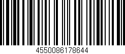 Código de barras (EAN, GTIN, SKU, ISBN): '4550086178644'