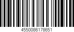 Código de barras (EAN, GTIN, SKU, ISBN): '4550086178651'