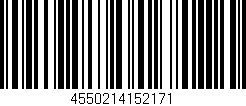 Código de barras (EAN, GTIN, SKU, ISBN): '4550214152171'