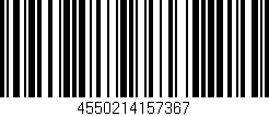 Código de barras (EAN, GTIN, SKU, ISBN): '4550214157367'