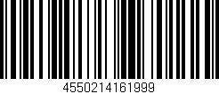 Código de barras (EAN, GTIN, SKU, ISBN): '4550214161999'
