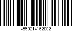 Código de barras (EAN, GTIN, SKU, ISBN): '4550214162002'