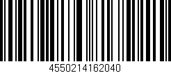 Código de barras (EAN, GTIN, SKU, ISBN): '4550214162040'
