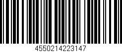Código de barras (EAN, GTIN, SKU, ISBN): '4550214223147'