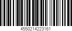 Código de barras (EAN, GTIN, SKU, ISBN): '4550214223161'