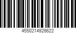 Código de barras (EAN, GTIN, SKU, ISBN): '4550214928622'
