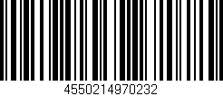 Código de barras (EAN, GTIN, SKU, ISBN): '4550214970232'
