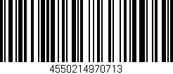 Código de barras (EAN, GTIN, SKU, ISBN): '4550214970713'