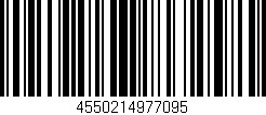 Código de barras (EAN, GTIN, SKU, ISBN): '4550214977095'