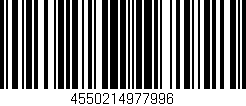 Código de barras (EAN, GTIN, SKU, ISBN): '4550214977996'