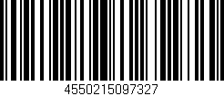 Código de barras (EAN, GTIN, SKU, ISBN): '4550215097327'