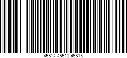 Código de barras (EAN, GTIN, SKU, ISBN): '45514-45513-45515'