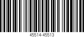 Código de barras (EAN, GTIN, SKU, ISBN): '45514-45513'