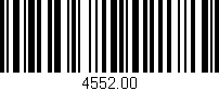 Código de barras (EAN, GTIN, SKU, ISBN): '4552.00'