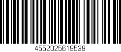 Código de barras (EAN, GTIN, SKU, ISBN): '4552025619539'