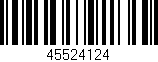 Código de barras (EAN, GTIN, SKU, ISBN): '45524124'
