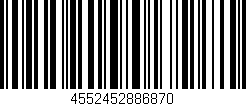 Código de barras (EAN, GTIN, SKU, ISBN): '4552452886870'