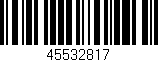 Código de barras (EAN, GTIN, SKU, ISBN): '45532817'