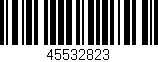 Código de barras (EAN, GTIN, SKU, ISBN): '45532823'