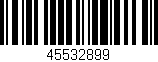 Código de barras (EAN, GTIN, SKU, ISBN): '45532899'