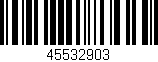 Código de barras (EAN, GTIN, SKU, ISBN): '45532903'