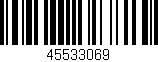 Código de barras (EAN, GTIN, SKU, ISBN): '45533069'