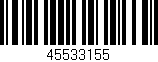 Código de barras (EAN, GTIN, SKU, ISBN): '45533155'