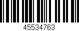 Código de barras (EAN, GTIN, SKU, ISBN): '45534763'