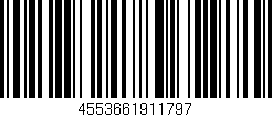 Código de barras (EAN, GTIN, SKU, ISBN): '4553661911797'