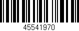 Código de barras (EAN, GTIN, SKU, ISBN): '45541970'