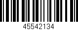 Código de barras (EAN, GTIN, SKU, ISBN): '45542134'