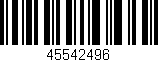Código de barras (EAN, GTIN, SKU, ISBN): '45542496'