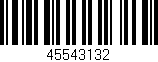 Código de barras (EAN, GTIN, SKU, ISBN): '45543132'