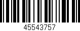 Código de barras (EAN, GTIN, SKU, ISBN): '45543757'