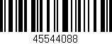 Código de barras (EAN, GTIN, SKU, ISBN): '45544088'