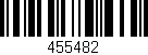 Código de barras (EAN, GTIN, SKU, ISBN): '455482'