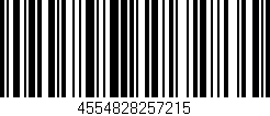 Código de barras (EAN, GTIN, SKU, ISBN): '4554828257215'