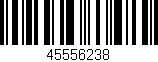 Código de barras (EAN, GTIN, SKU, ISBN): '45556238'