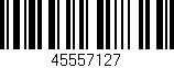 Código de barras (EAN, GTIN, SKU, ISBN): '45557127'